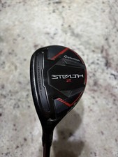 Left Hand TaylorMade STEALTH 2 Rescue 22 4H Hybrid Reg Fuji Ventus TR HB