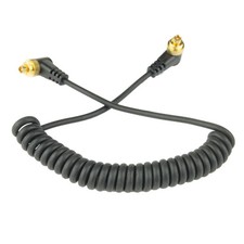 Male to Male PC Sync Cable Screw Lock Flash Strobe Trigger Camera Cord