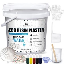 Eco Resin Casting Powder - 1400g/50oz Fast-Cured Plaster for Beginners - 20-3...