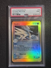 2003 Pokemon Seadra 40/97 EX Dragon Reverse Holo PSA 9 - POP 23 on eBay