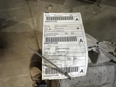 Automatic Transmission 3.6L Opt Dft 850RE Fits 24-25 GRAND CHEROKEE ...