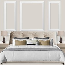 *PACK of 2* Pre-Made Accent Panel Wall Molding Kit w/ 6x Frame (48 pc, 12 frame)