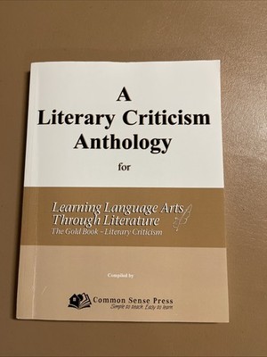 A World Literature Anthology The Gold Book Common Sense Press
