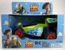 New In Box Rare 1996 Disney's Toy Story RC Free Wheel Buggy Thinkway Toys 62885