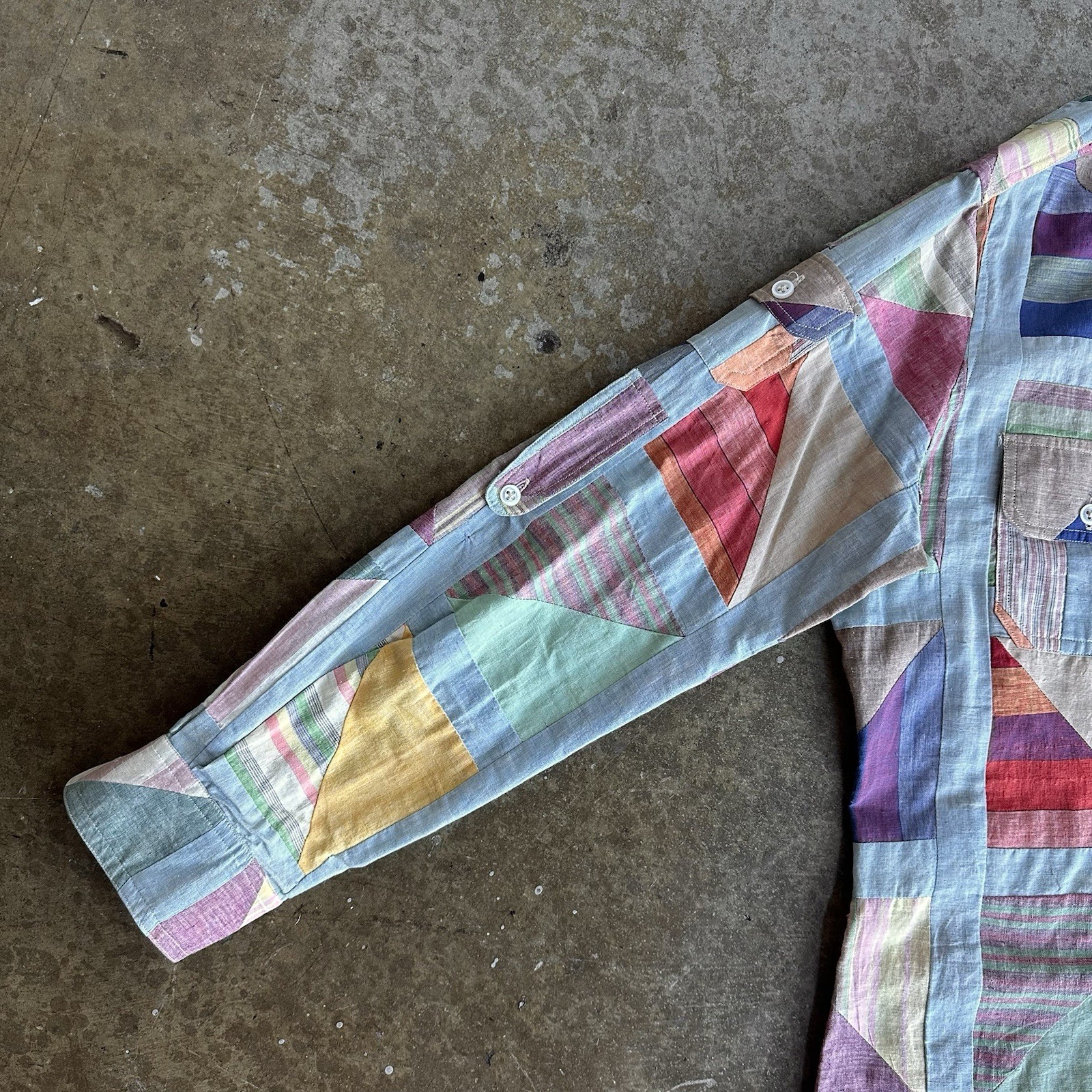 1970’s Neiman Marcus Patchwork Quilt Pattern Indi… - image 7