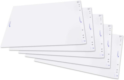 Legamaster 7-156000 Flipchart-Papier, 5 Blöcke Mit Je 20 Blatt, Blanko