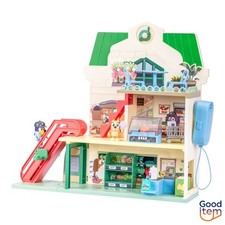 Bluey Let's Play Chef Supermarket Playset - 22pk: Includes Sound Effects