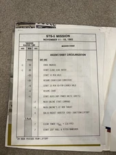 Vintage Space Shuttle Press Kit