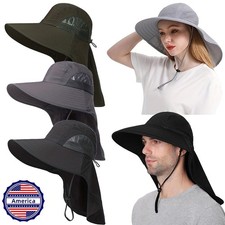 Sun Hat UPF 50 UV Protective Hiking Fishing Hats, Wide Brim Sun Hat for Adults