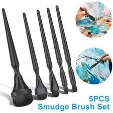 5 PCS Artist Blending Paint Brush Set For Acrylic Watercolor Oil Craft & DIY Art