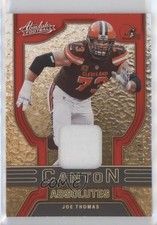 2022 Panini Absolute Canton Absolute Jerseys Gold 1/49 Joe Thomas #CA-6 HOF 9v7