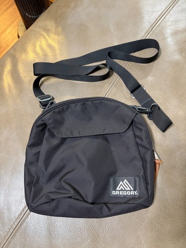 Gregory Sacoche Crossbody Bag Black Cordura Japan Gregory sacoche (small cross