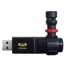 CAD Audio U9 USB Cardioid Condenser Mini Mic Podcast Microhone w/ Headphone Jack