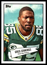 Greg Jennings 2010 Topps #52-25 Packers NFL READ FREE SHIPPING AutographDen