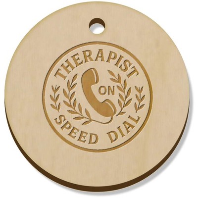 11 x 34mm ''Therapeut auf Kurzzifferblatt'' Holz Anhänger/Charms (PN00074886)