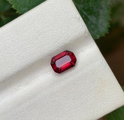 1.15Carat Beautiful Red Color  Garnet Loose Gemstone From Africa. (6x5x4mm)