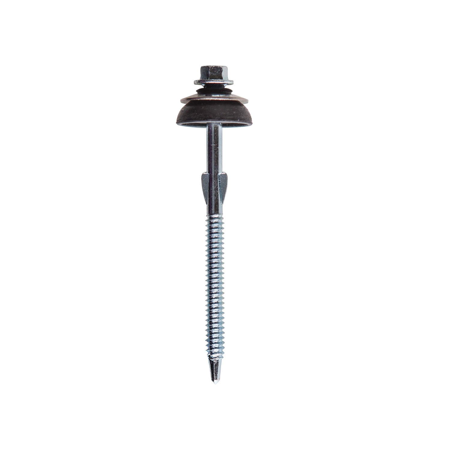 Jcp Fixings Fibre Cement Screws Light Section BZP 6.3 x 110mm - Box of 50