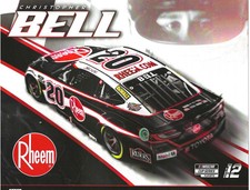 2025 CHRISTOPHER BELL “RHEEM ROUND OF 12” #20 NASCAR CUP SERIES POSTCARD