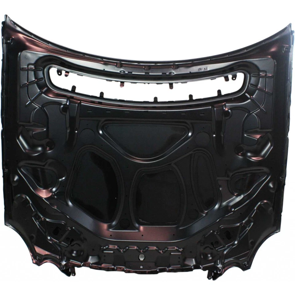 For Mercedes-Benz E320 Hood 2003-2009 Steel Primed Sedan/Wagon DOT/SAE MB1230122 - Image 2 of 4