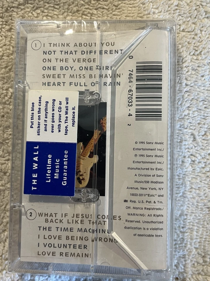 Collin Raye I Think About You CASSETTE TAPE-NEW SEALED - Image 2 of 2