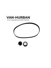 Nakamichi Dr-1 Belt Cassette And Pinch Rolls Kit