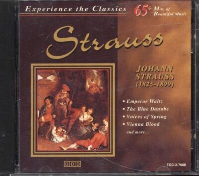 Johann Strauss - Experience The Classics CD (1996) Audio Quality Guaranteed