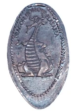 Dragon Hollow Play Area Elongated Penny Pressed Souvenir #1108
