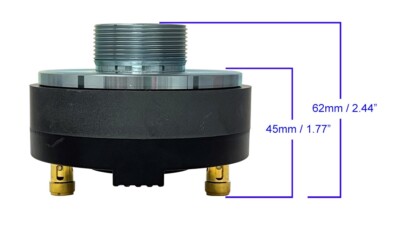 2 Compression Drivers Titanium Tweeter 1