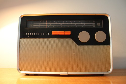 Rare Robin Day Model '444' Cruiser Transistor radio for PYE (UK) circa 1958