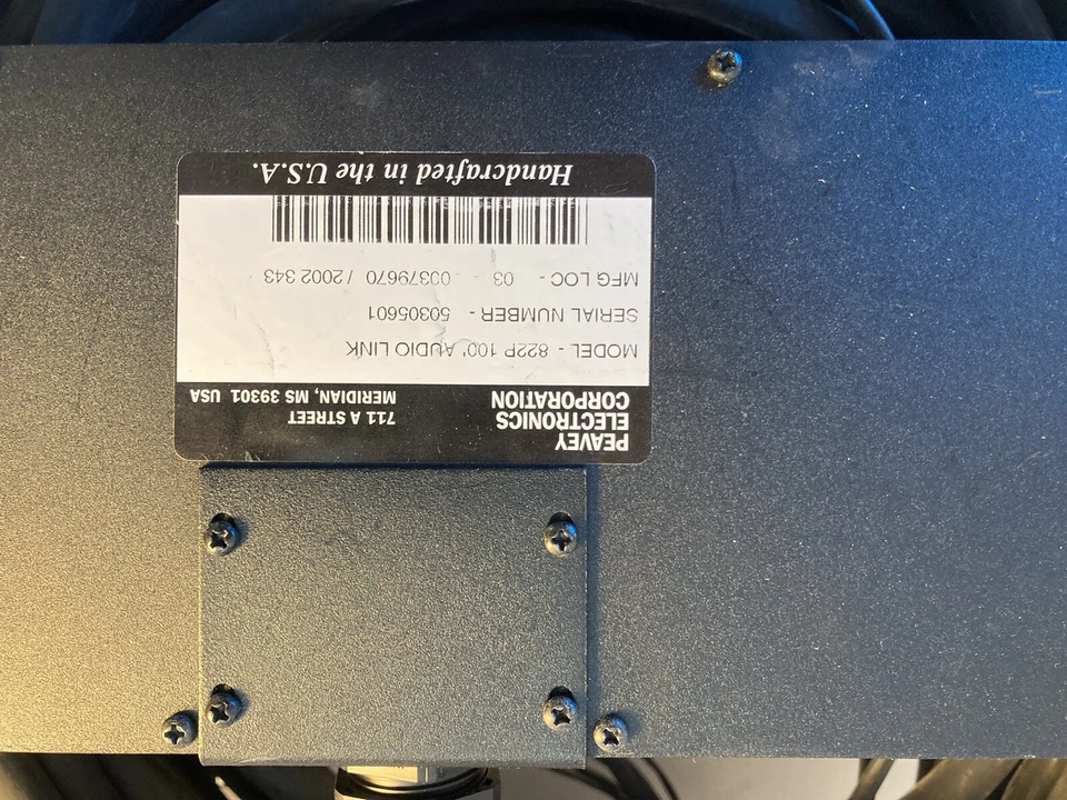 Peavey 822P 100’ enlace de audio en estuche rígido MS14 ver fotos y descripción Foto 3 de 4