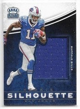 ZAY JONES 2017 Crown Royale ROOKIE SILHOUETTE JERSEY card #2 Buffalo Bills NM