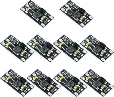 10 Stück Multifunktionale Zum Selbermachen Mini DC-DC Lithium Batterie Boost Modul Step Up Board
