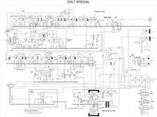 Schema elettrico COLT SPECIAL (no Elbex 80, Colt 8000 GX)
