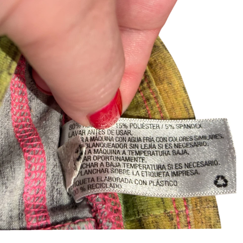 Circo Niña Multicolor Rayas Legging Pantalones Cintura Elástica Talla M 7-8 Foto 4 de 4