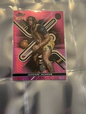 jahzare jackson Topps Finest Pink Refractor 3/125