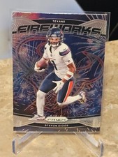 2024 Panini Prizm Stefon Diggs Fireworks Insert Card 🏈🔥HOT🔥🏈