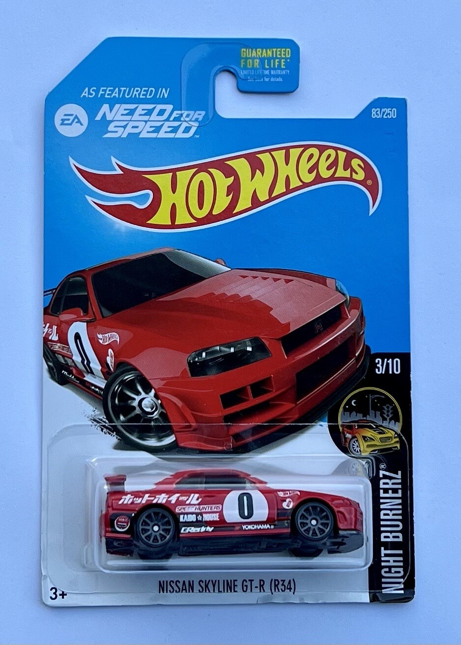 Hot Wheels Need Speed Nissan Skyline GT-R GTR R34 R GT V Nismo HKS Turbo  Jdm Oem