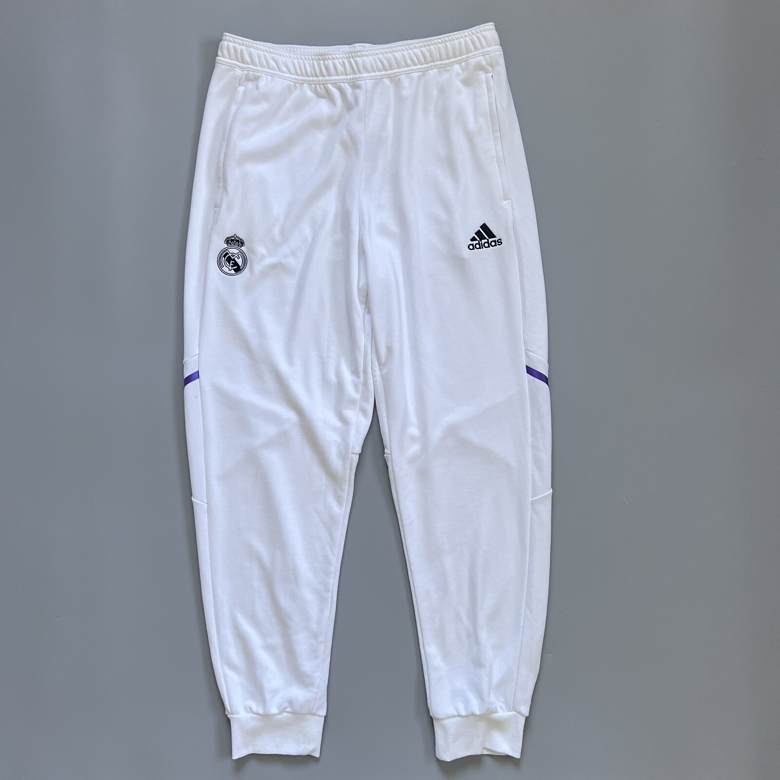 Pantalones Deportivos Real Madrid Para Hombre Fútbol Fútbol Adidas Hg4033 Talla L