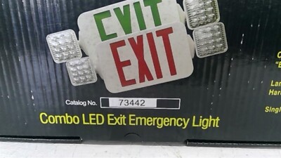 Exit Signs - Lighted Combo