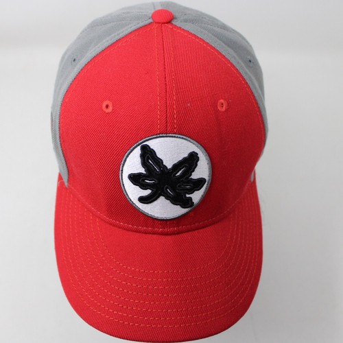 Nike Ohio State Hat Men Snapback Red 100% Wool Adjustable Buckeyes Cap OSFA - Picture 3 of 12
