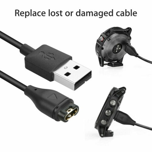 USB Charger Charging Cable for Garmin Fenix 6/6s/6x/5/5S/5X Vivoactive 3 Venu - Zdjęcie 4 z 12