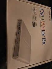 Memorex DVD Writer DVD Slim External open box Nero