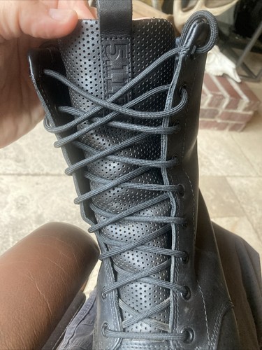 5.11 Tactical 8 Zoll Militärstiefel schwarz 12441 Vollleder Herren 12 - Bild 7 von 8