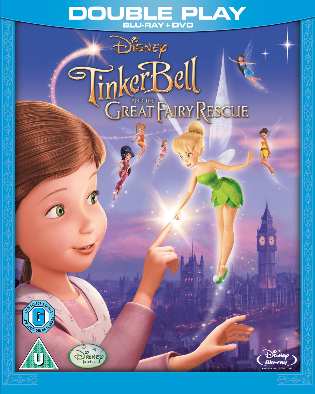 Tinker Bell and the Great Fairy Rescue (Blu-ray) Mae Whitman Michael Sheen
