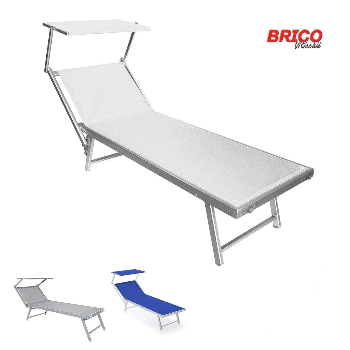 Lettino Prendisole Sdraio Brico Lettino Brandina Prendisole