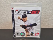 PS3 Major League Baseball 2K7 Game Complete CIB Mint Disc 2K Sports