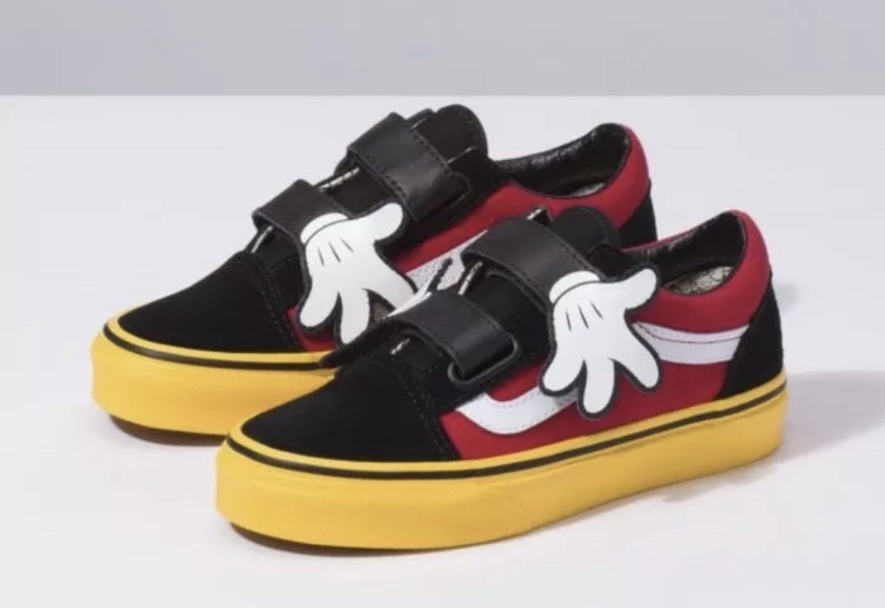 van mickey mouse shoes