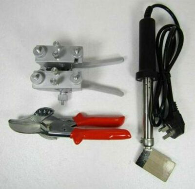 Round Belt Welding Clamp+scissor+soldering Iron with PTFE Coating