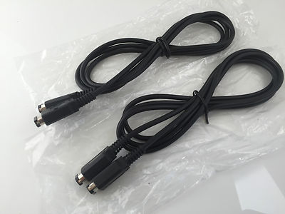 2x 2 Player Link Cable for Game Boy Color / Pocket (GBC / GBP)  Multiplayer Cord