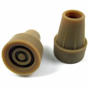 tips rubber walking replacement brown sticks canes 2p crutches universal
